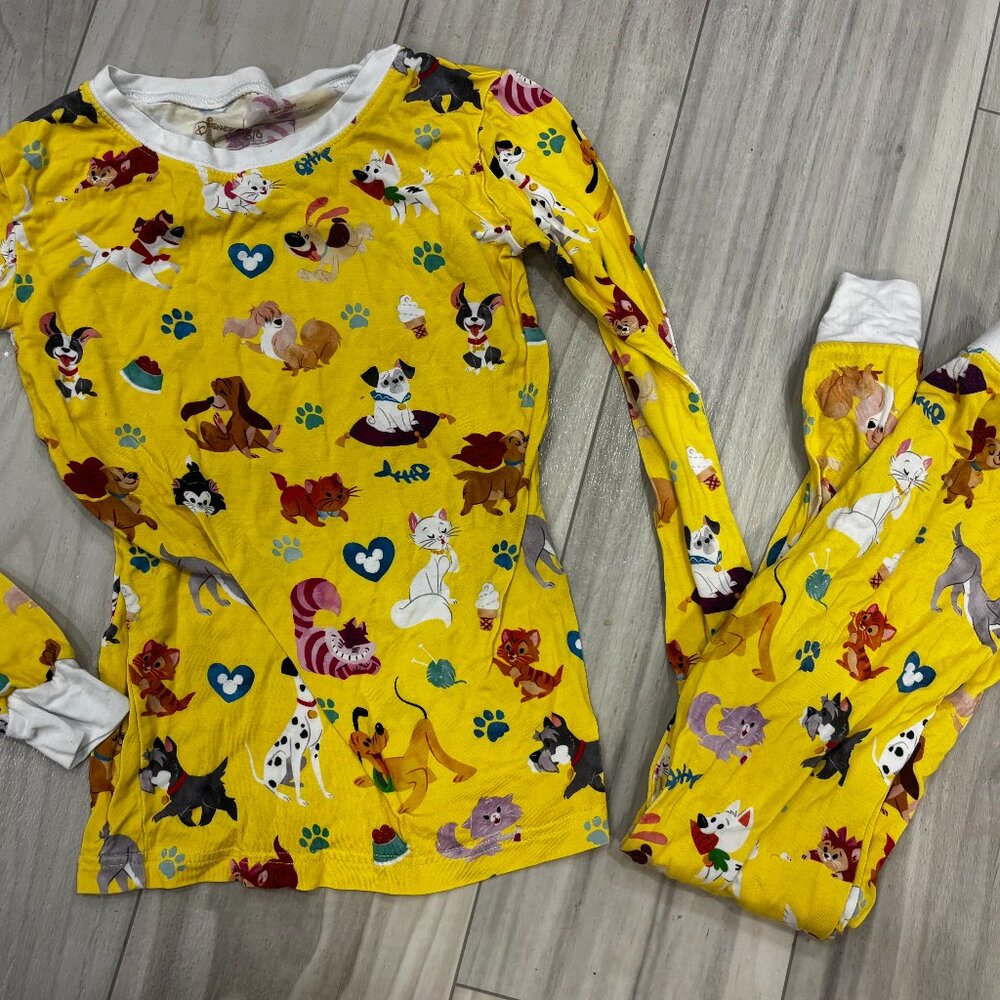 Little Sleepies Disney Pyjama Set Size 5/6 Years Pups Dogs